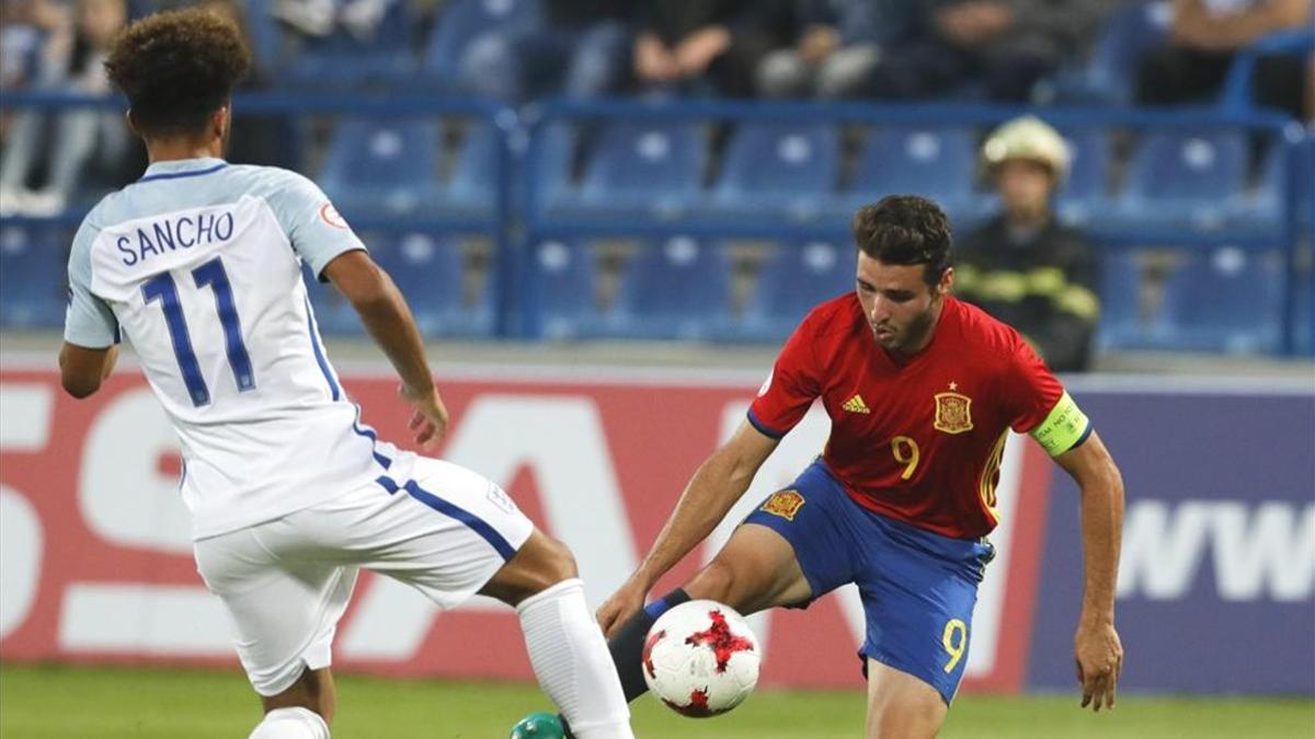 El blaugrana Abel Ruiz fue uno de los protagonistas