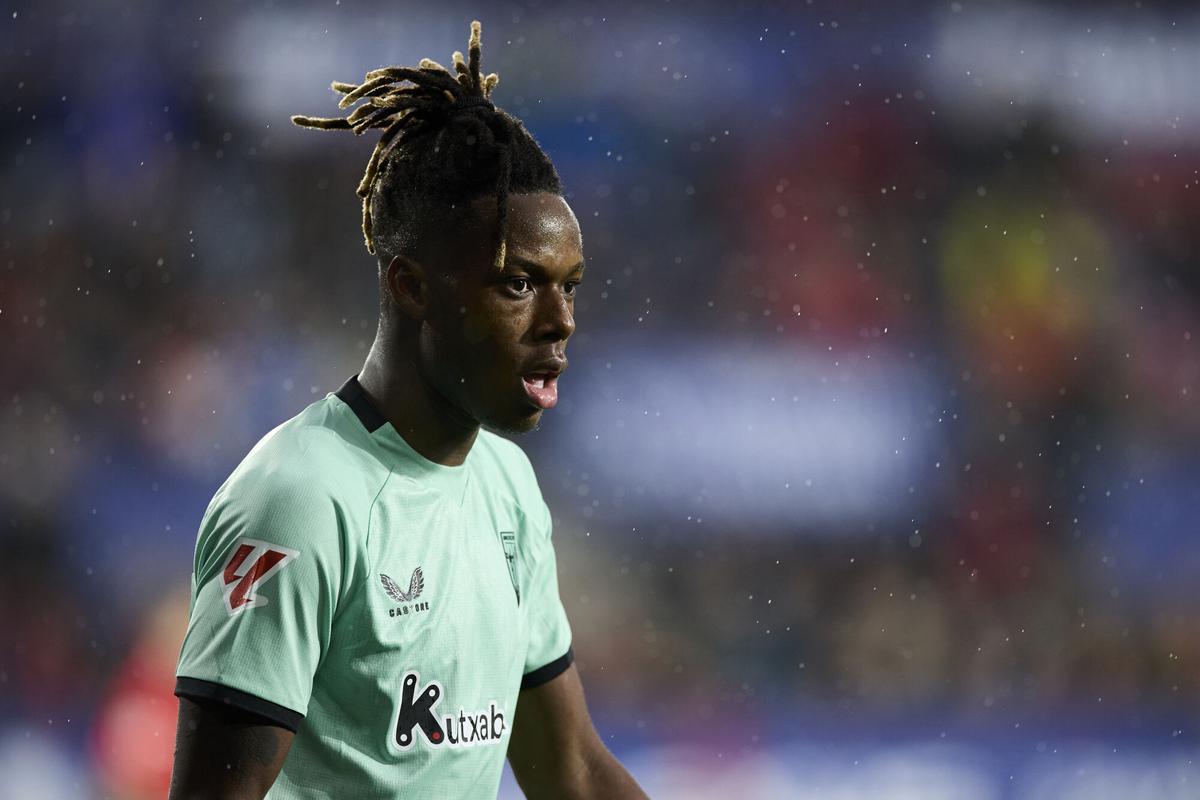 Nico Williams, delantero del Athletic.
