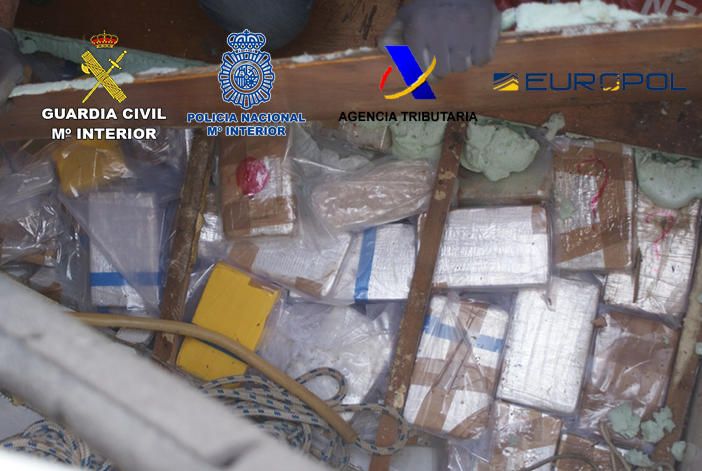 Desarticulada una banda que utilizaba Gran Canaria para traer cocaína a España