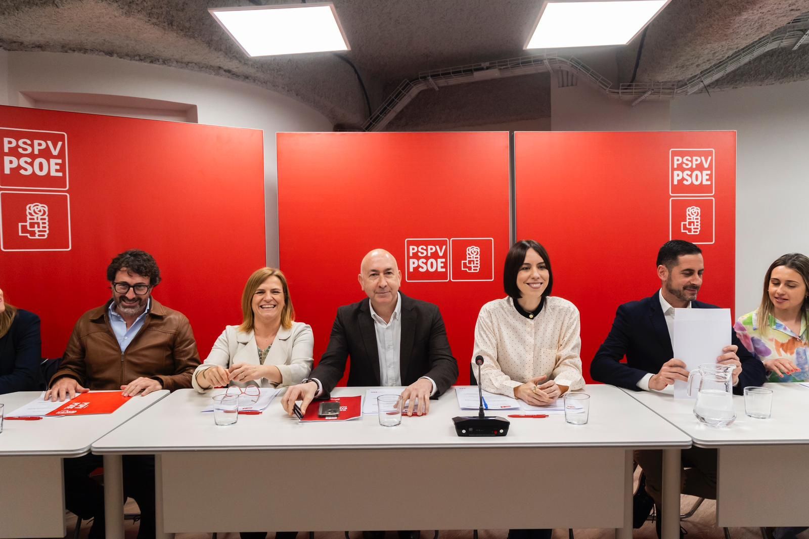 Reunión de la nueva ejecutiva del PSPV