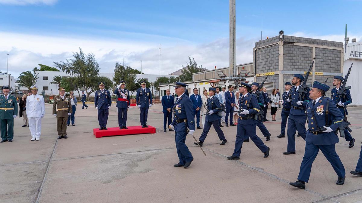 Lanzarote celebra la Patrona del Ejército del Aire y del Espacio
