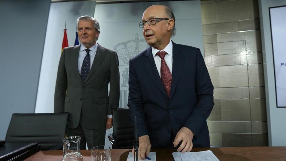 Íñigo Méndez de Vigo y Cristobal Montoro