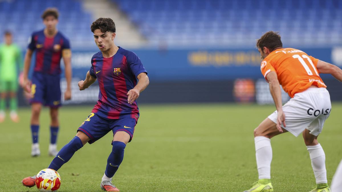 Espectacular asistencia de Xavi Espart para abrir el marcador ante el Sant Andreu