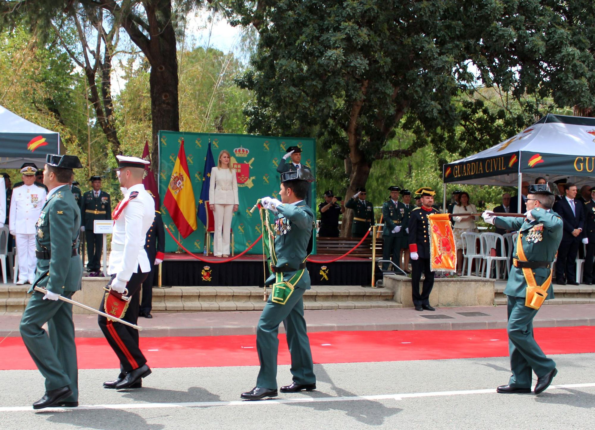 La Guardia Civil celebra en Alhama de Murcia el aniversario de su fundación