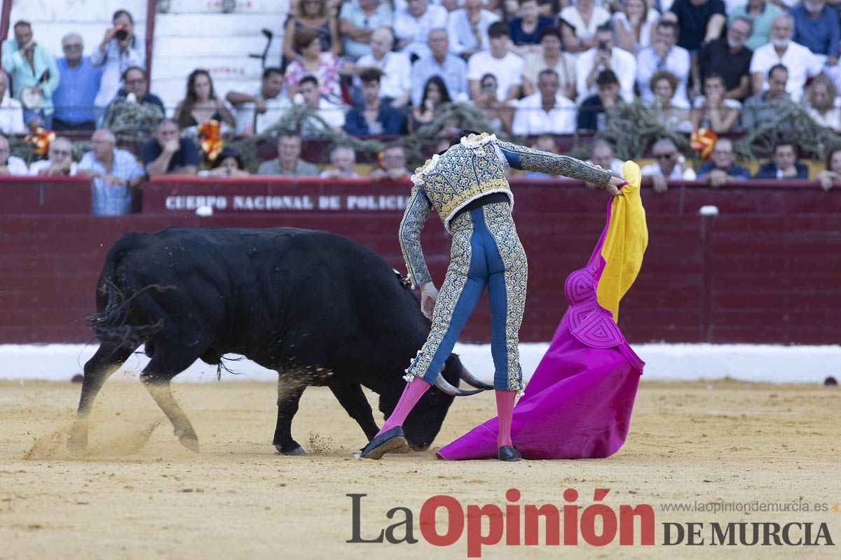 Tercer festejo de la Feria Taurina de Murcia (Talavante, Paco Ureña y Roca Rey), en imágenes
