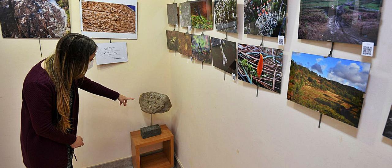 Un aspecto de la  muestra que se puede visitar en el Museo Manuel Torres de Marín.   | // GUSTAVO SANTOS