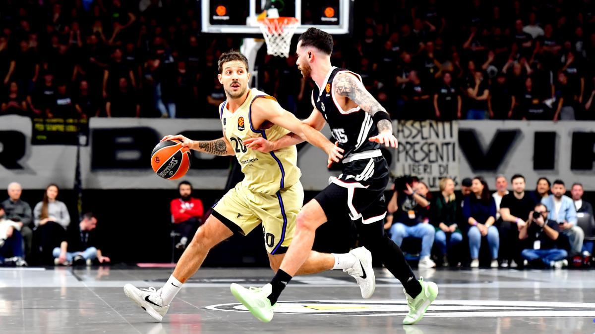 Nico Laprovittola, defendido por Luca Vildoza