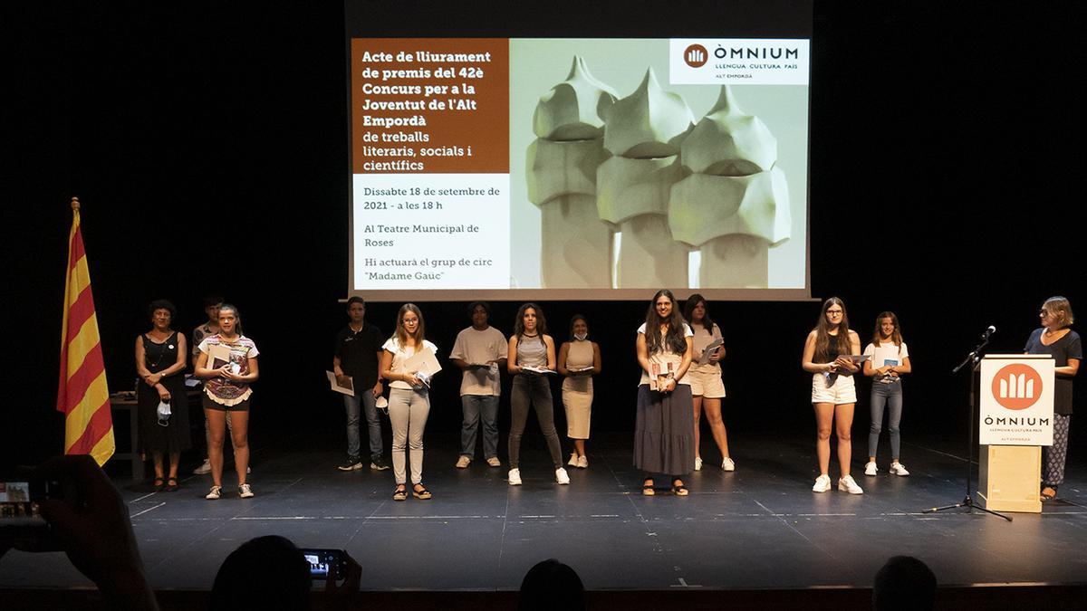 L&#039;alumnat d&#039;ESO premiat en el Concurs per a la Joventut de l&#039;Alt Empordà 2021