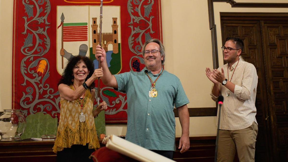 Francisco Guarido, en la toma de posesión.