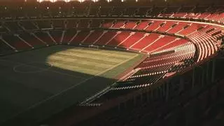 Así será la visibilidad del césped desde las gradas del Nou Mestalla
