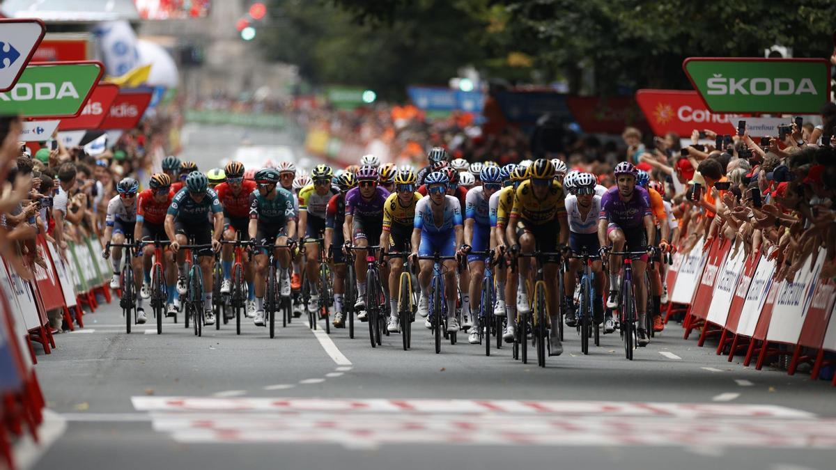 Quinta etapa Vuelta Ciclista España.