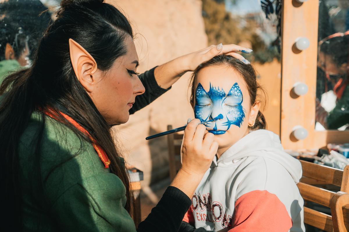 Pintacaras por parte de Kombo Educación