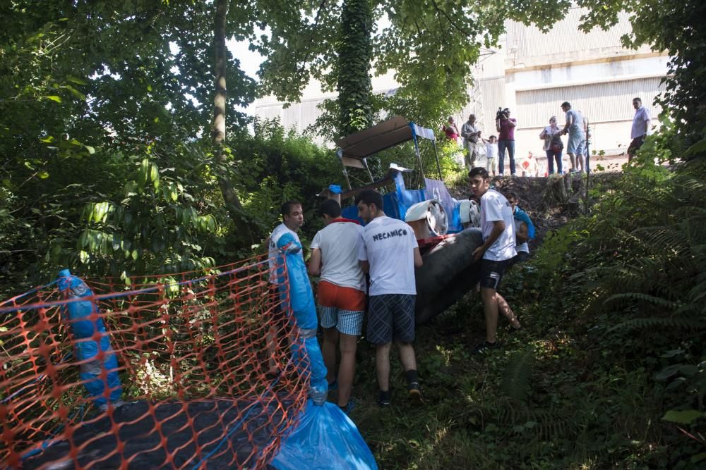 Descenso fluvial en Trubia