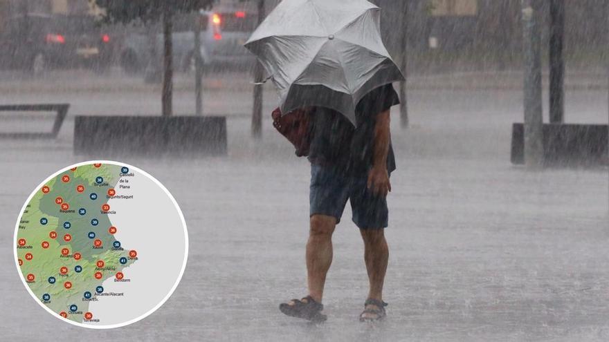 Calor y tormentas para el fin de semana en la Comunitat Valenciana.