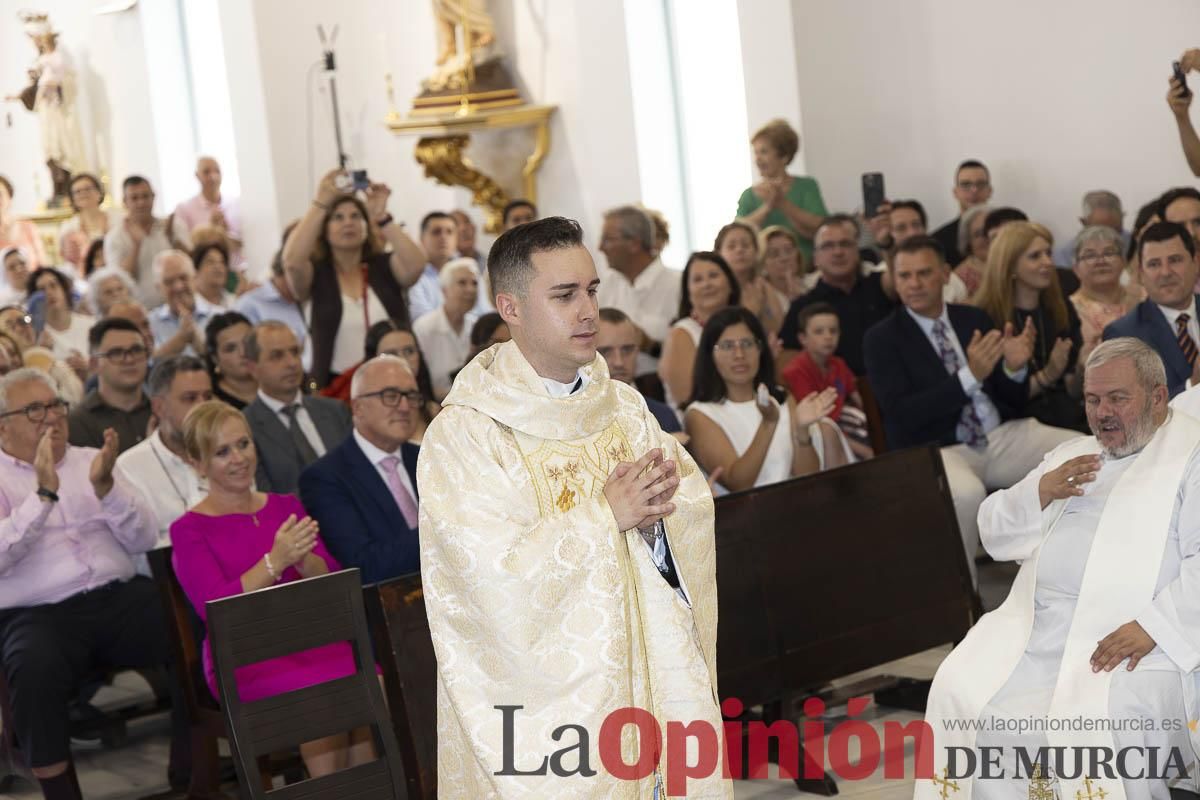 Así se ha vivido la ordenación sacerdotal de Miguel Tovar Fernández en la pedanía molinense de Torrealta
