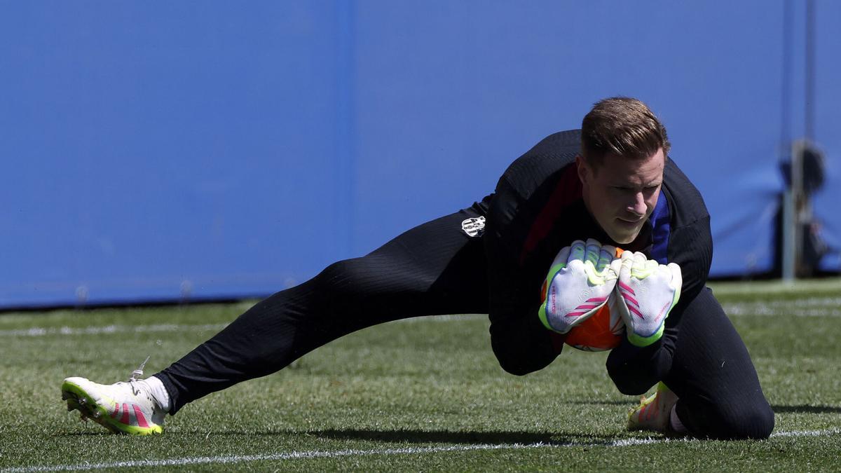 Flick, sobre Ter Stegen: "Está listo. Hablaré con él"