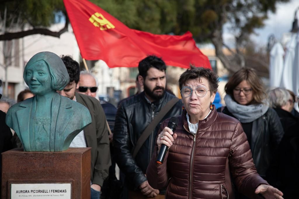 Homenaje a Aurora Picornell en el Molinar