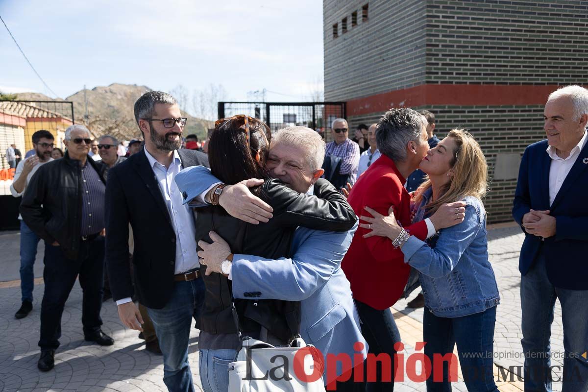 Presentación de José Vélez como candidato del PSOE a la presidencia de la Comunidad