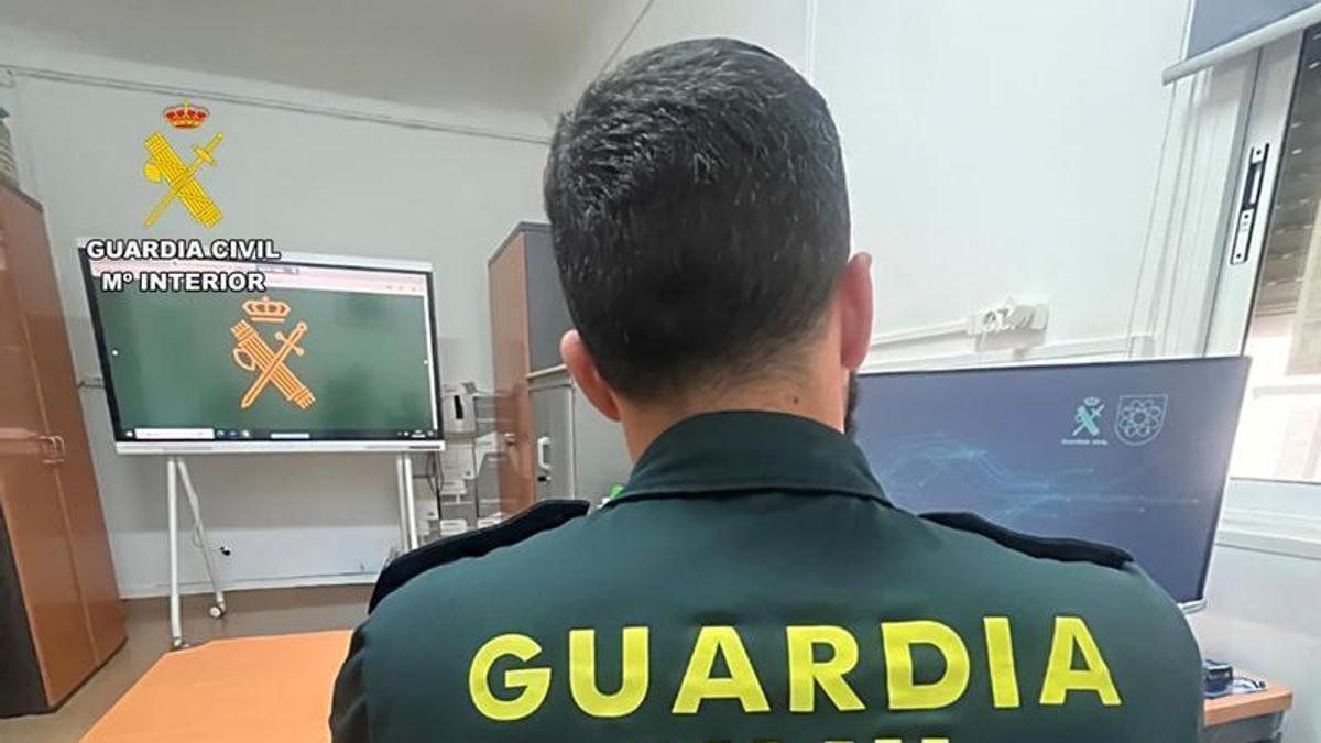 Imagen de un agente de la Guardia Civil.