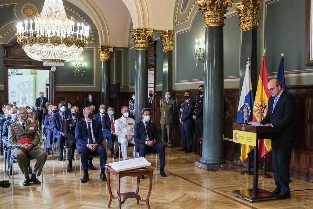 Acto del Día de la Constitución en la Delegación del Gobierno en Canarias