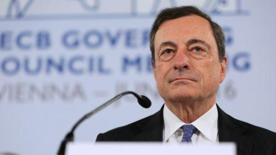 El president del Banc Central Europeu, Mario Draghi