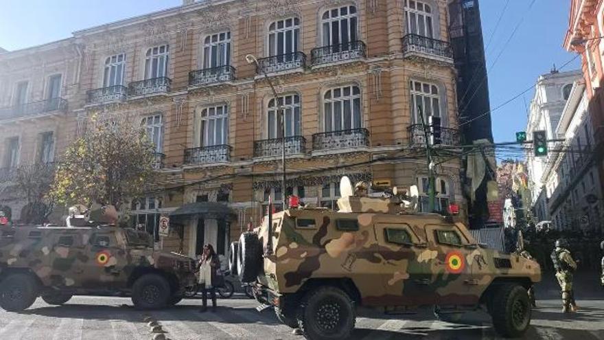 El president de Bolívia denuncia "mobilitzacions irregulars" d'unitats de l'exèrcit