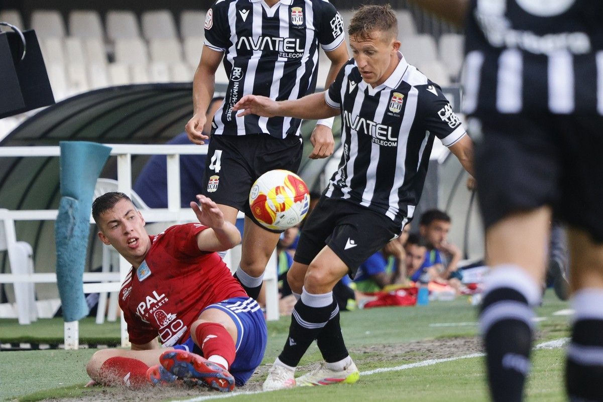 La victoria del FC Cartagena sobre el Tarazona, en imágenes
