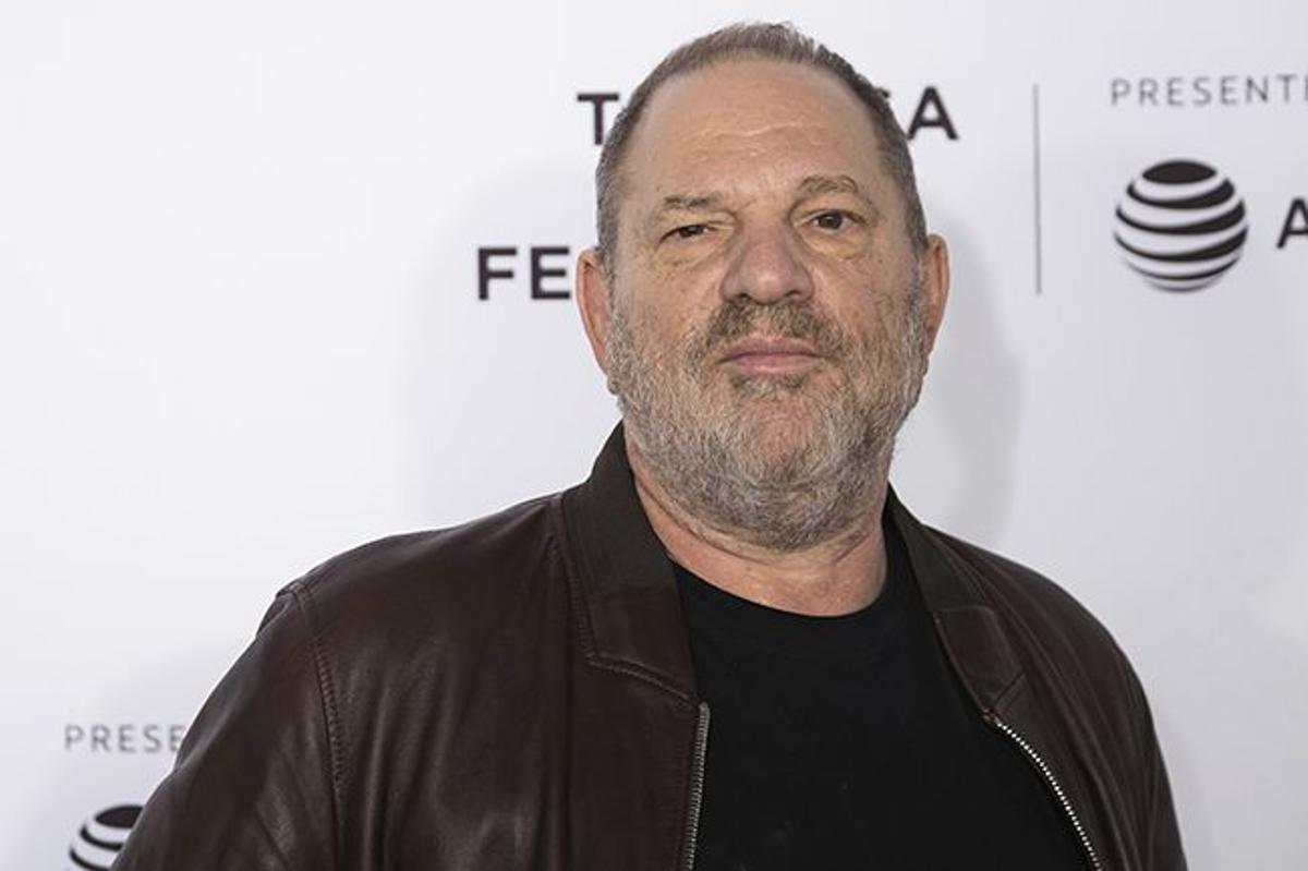 Harvey Weinstein durante un acto promocional