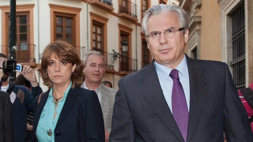 Baltasar Garzón y Dolores Delgado se casan