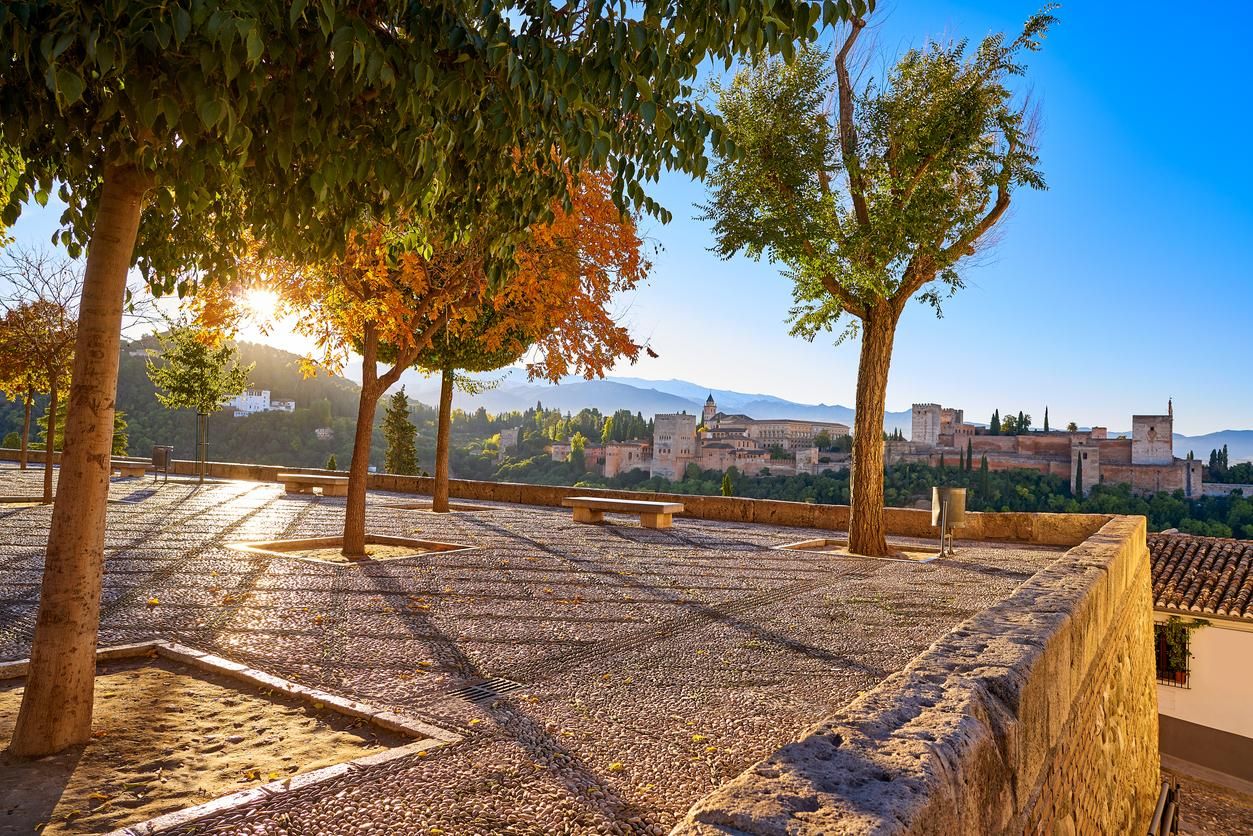 La Alhambra desde el mirador de San Nicolás.