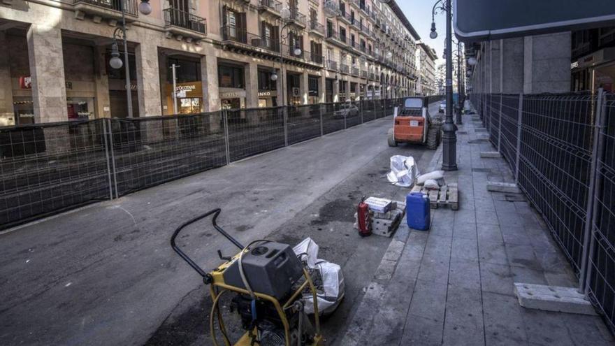 El tráfico ascendente de la calle Jaume III de Palma estará cerrado tres días