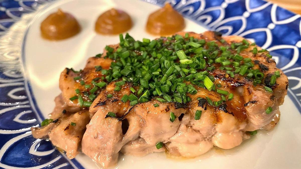 El 'foie' marino del restaurante Casa Pepi.