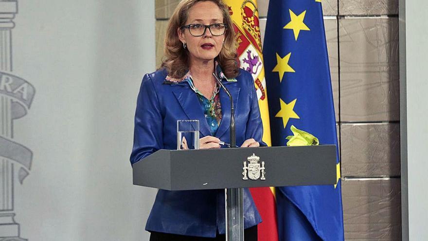 La vicepresidenta econòmica, Nadia Calviño