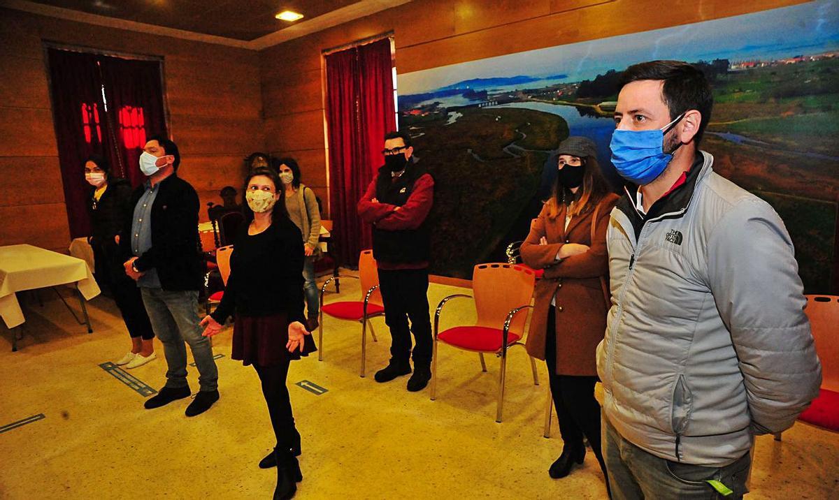 Presentación del Obradoiro de Emprego de garantía juvenil que se celebra en Cambados. |   // I.A.