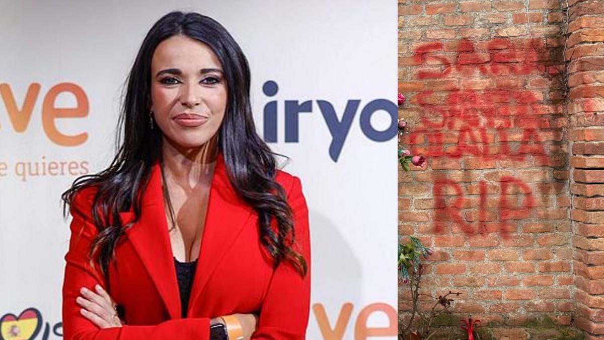 Sarah Santaolalla denuncia pintadas con amenazas de muerte