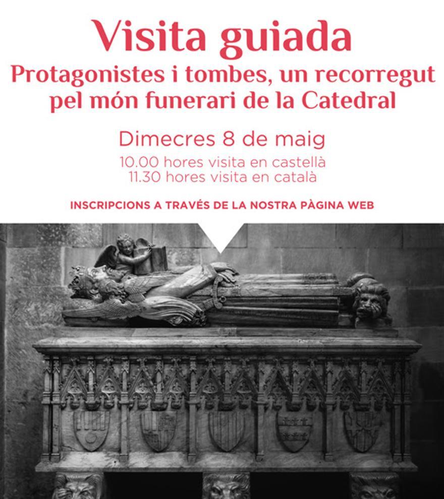 Visita guiada - Protagonistes i tombes, un recorregut pel món funerari de la Catedral