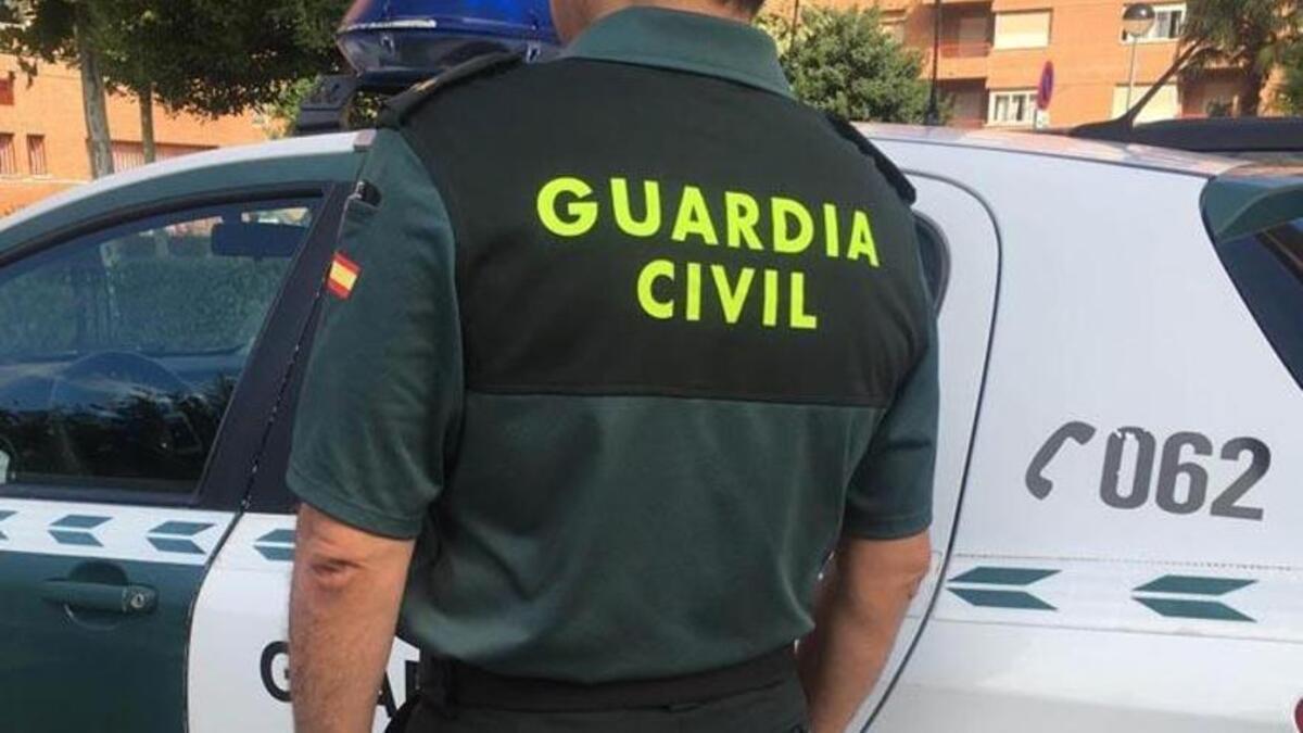Un guardia civil en una imagen de archivo.