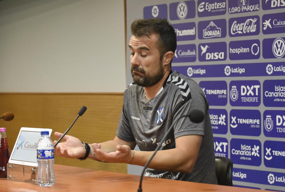 Choque entre Rayo Vallecano y CD Tenerife