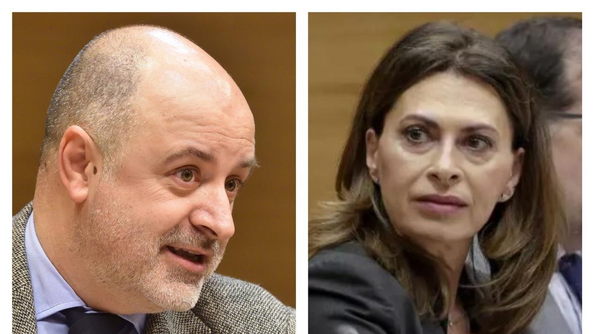 David Serra y Magdalena de la Red.