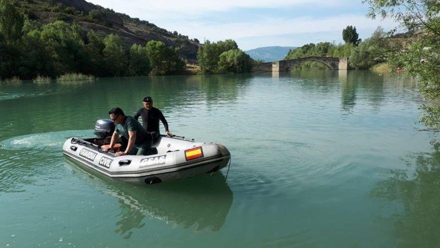 La Guardia Civil incrementa los efectivos de búsqueda en el Ésera