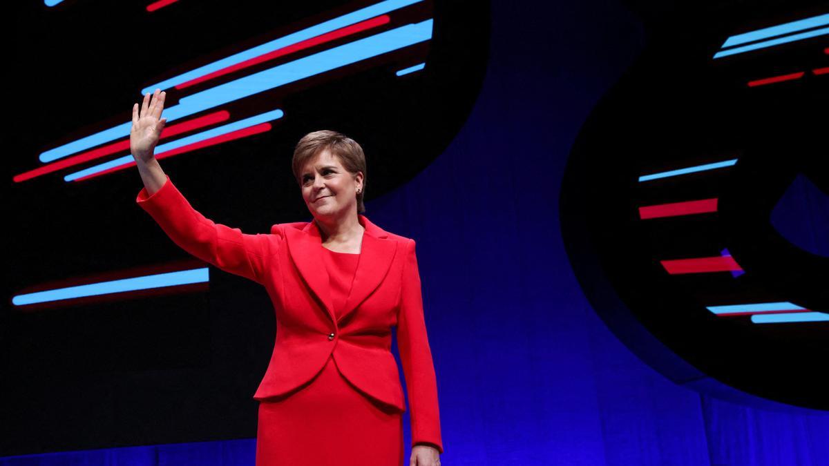 La ministra principal de Escocia, Nicola Sturgeon.