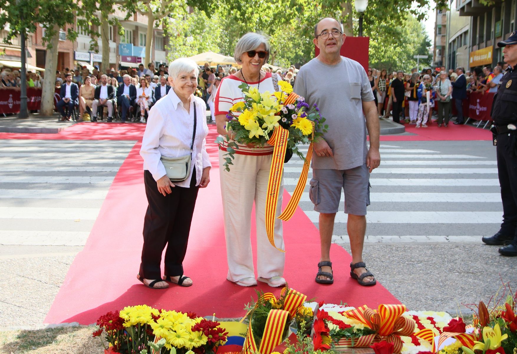 Així ha estat l'acte institucional per la Diada a Manresa