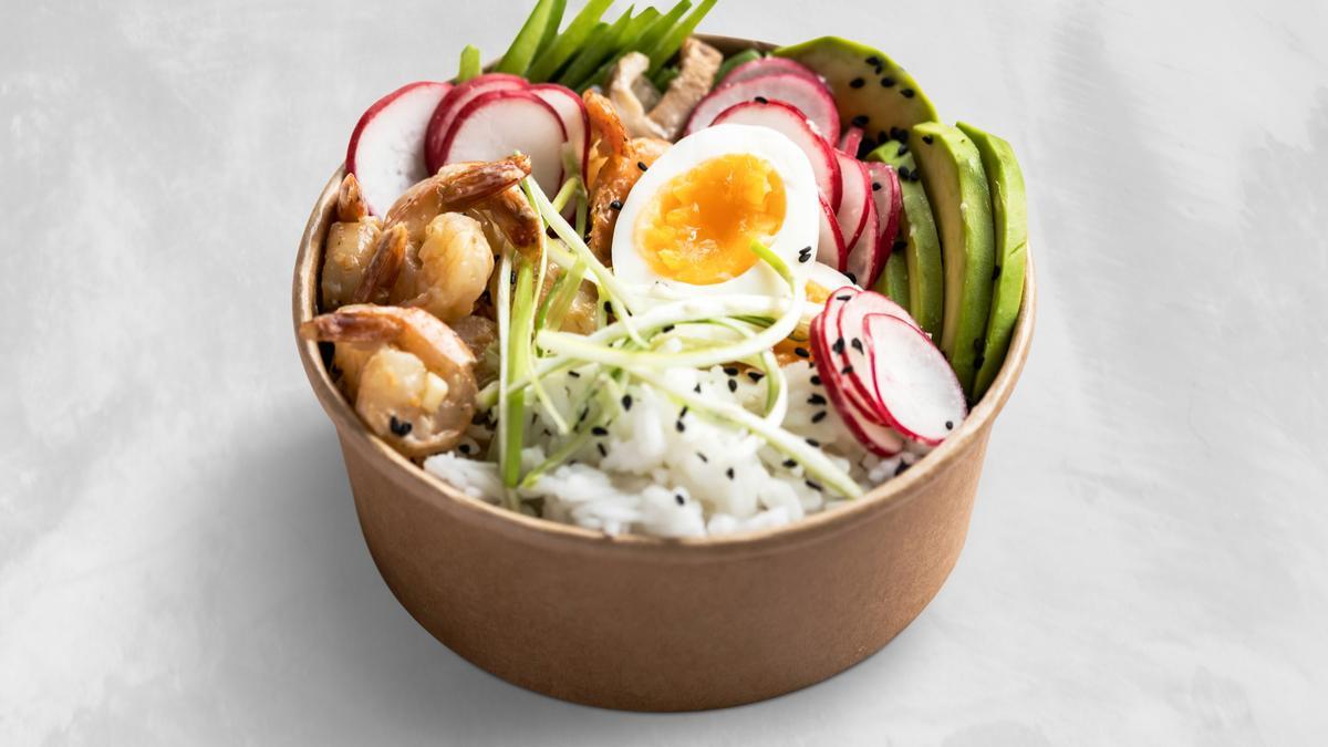 El poke bowl es una opción muy saludable.