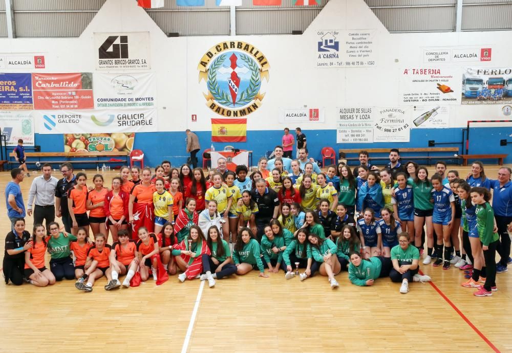 Las viguesas derrotaron al Oviedo BF y acceden a la fase final en la que lucharán los ocho mejores equipos infantiles de España.