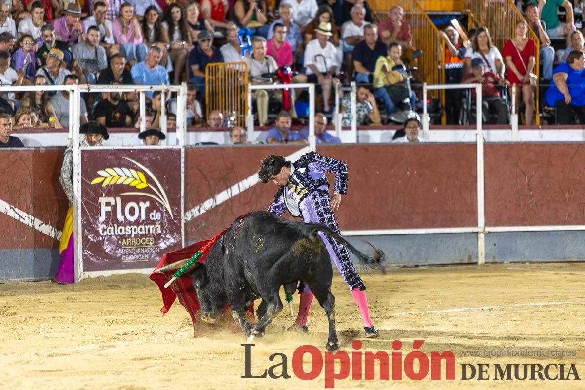 Quinta novillada Feria Taurina del Arroz en Calasparra (Marcos Linares, Diego Bastos y Tristán Barroso)