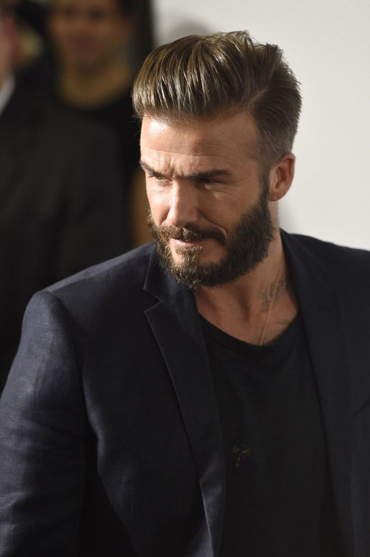 David Beckham de cerca