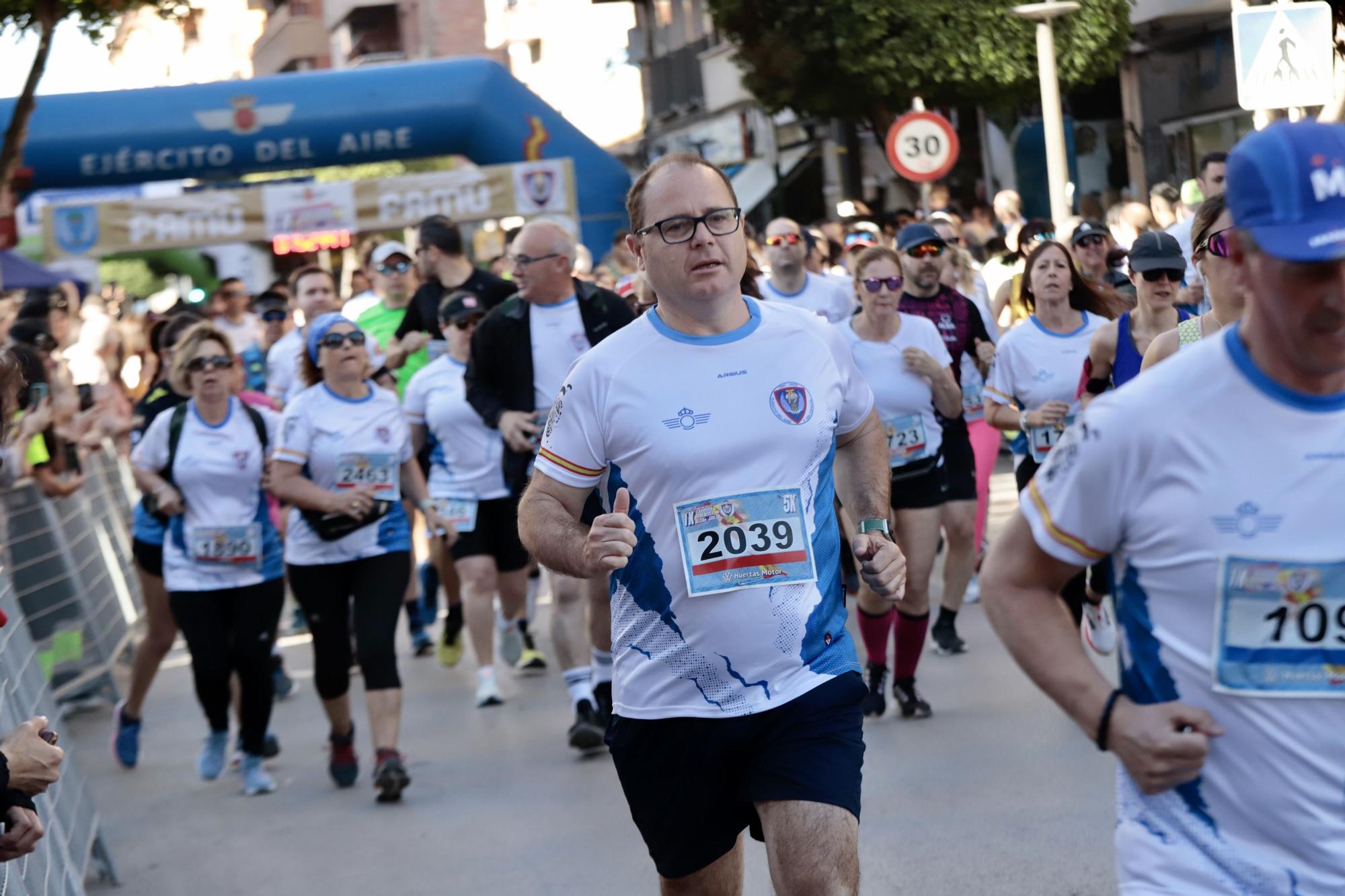 Carrera Base de Alcantarilla: Salida