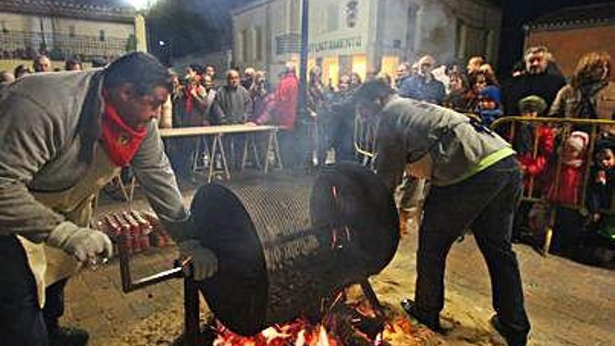 Magosto celebrado en Arcenillas.