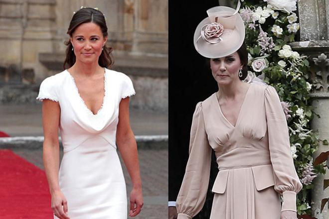 Pippa y Kate damas de honor