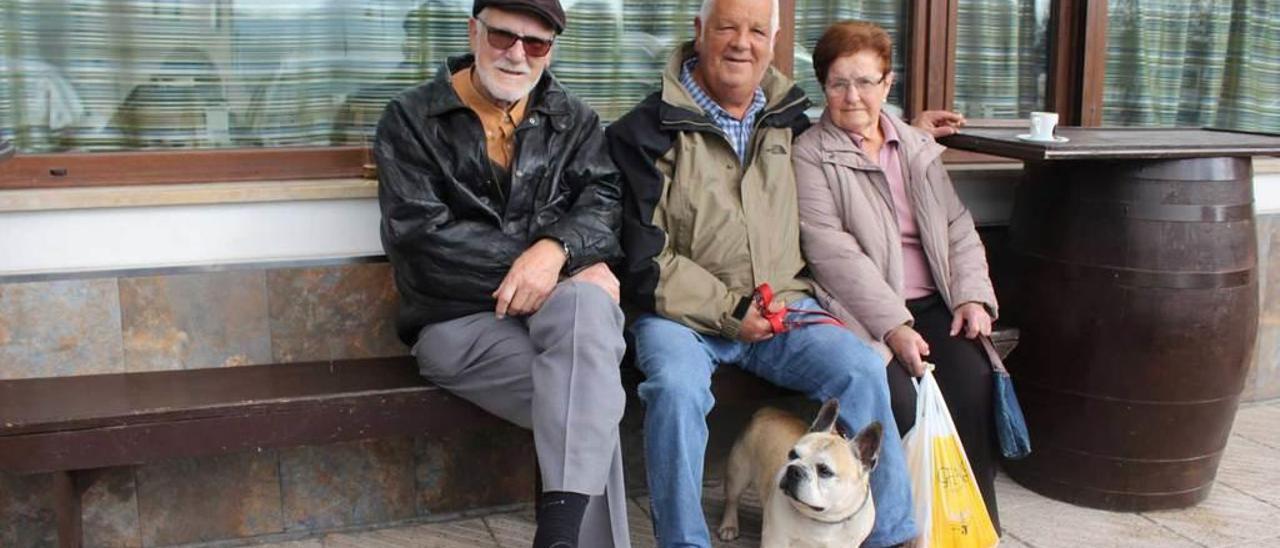 Amado Prendes, Ramón Argudín y Marcelina Morán